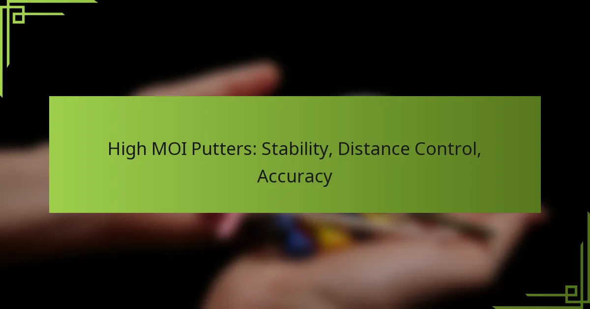 High MOI Putters: Stability, Distance Control, Accuracy